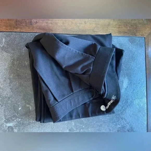 BETABRAND | Faux Belt Loop Black Pants | L | - Picture 8 of 13